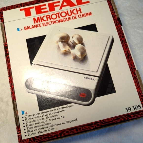 NIB Tefal Micro Touch Electronic Food Scale complete with Manual - Picture 3 of 8